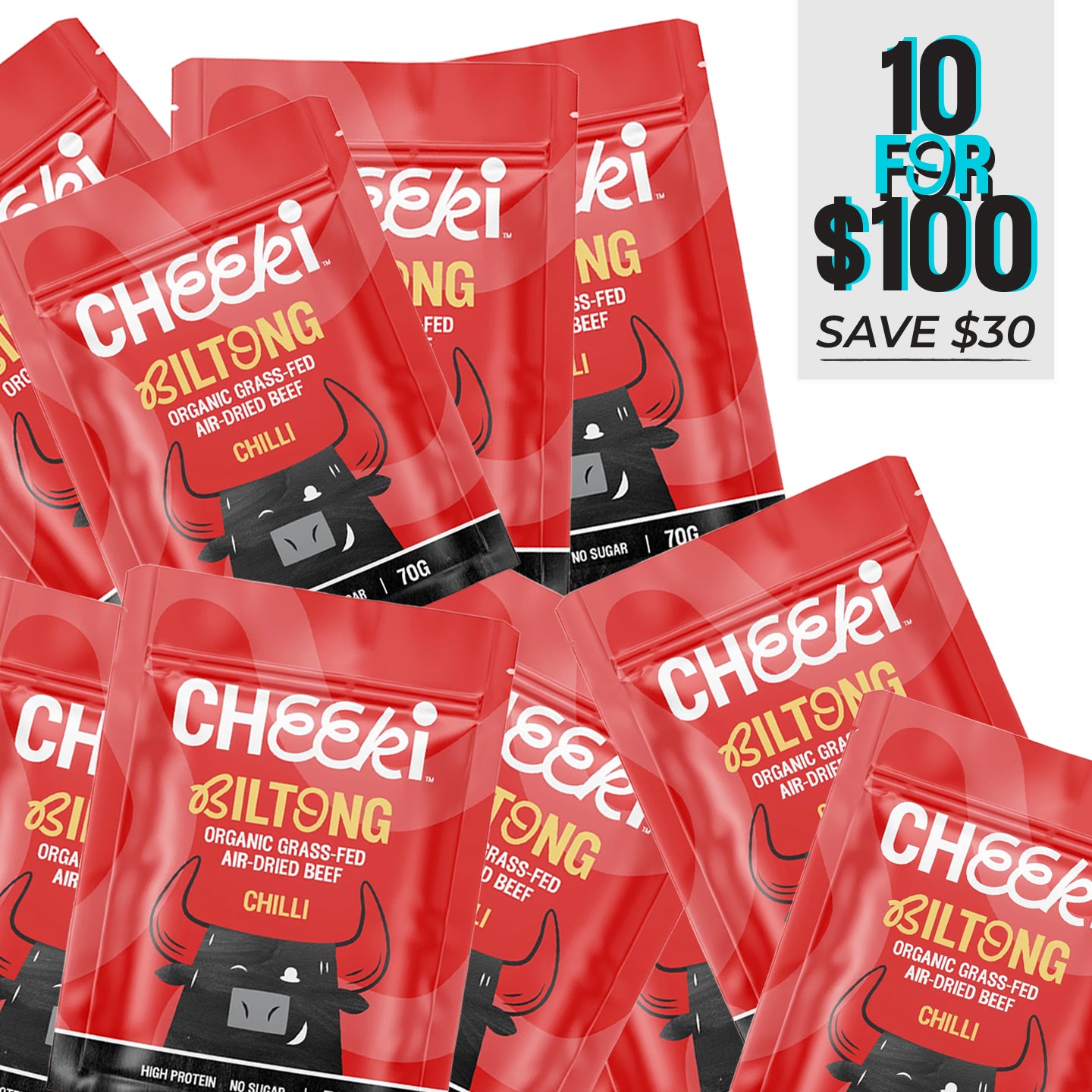 Cheeki Chilli Biltong – Bundle Packs