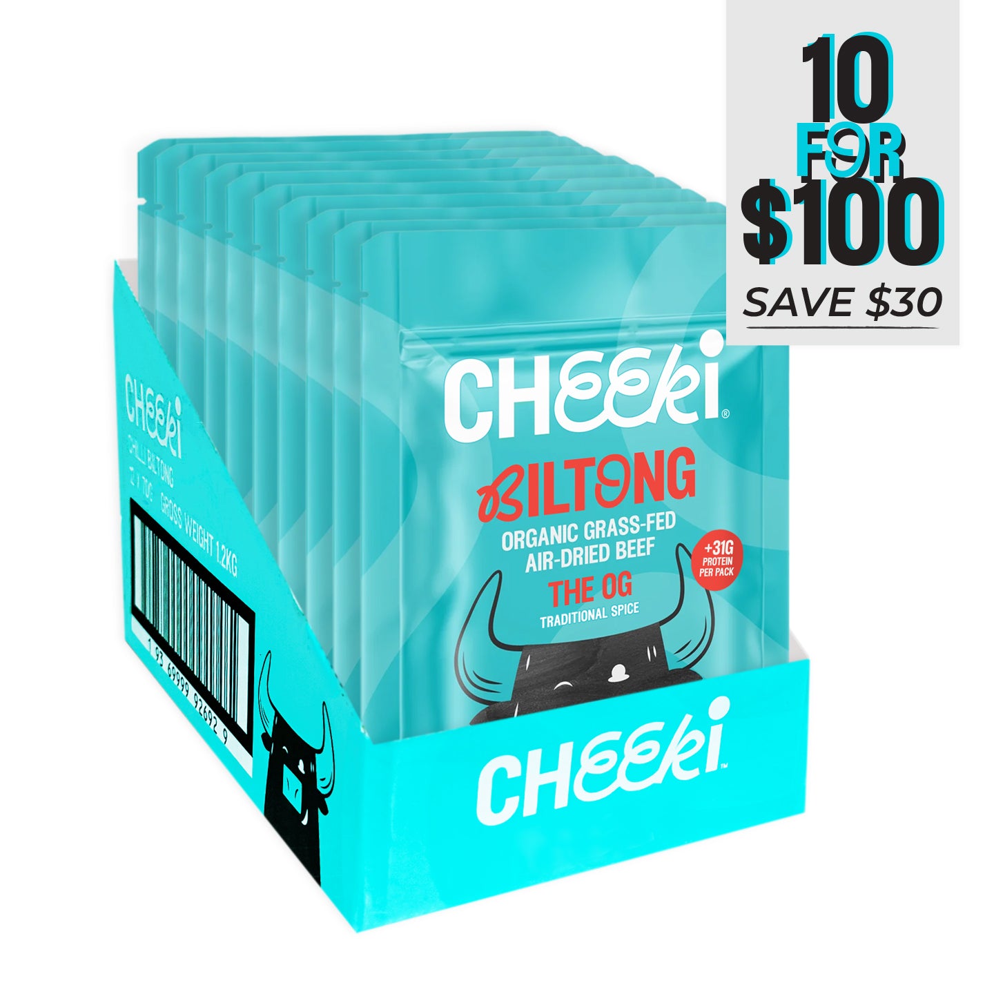 Cheeki OG Biltong – Bundle Packs