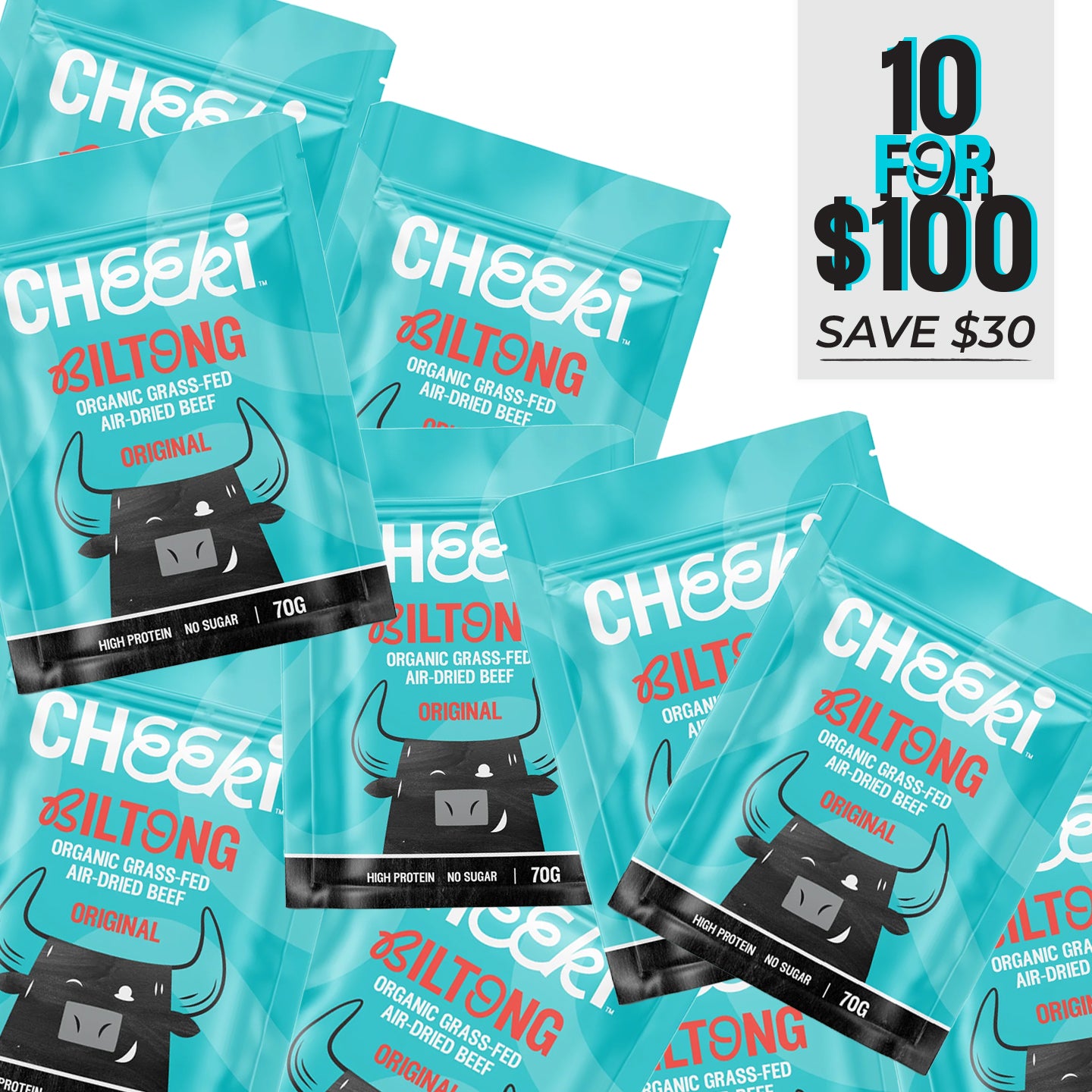Cheeki OG Biltong – Bundle Packs