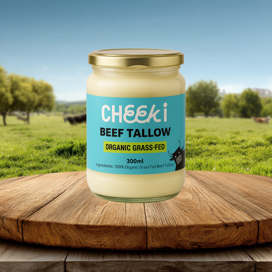Cheeki Grass Fed Organic Beef Tallow