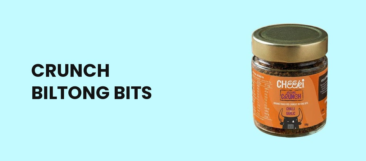 Cheeki Crunch - crunchy biltong bits