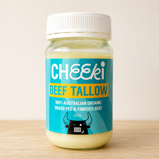 Cheeki Grass Fed Organic Beef Tallow 320g