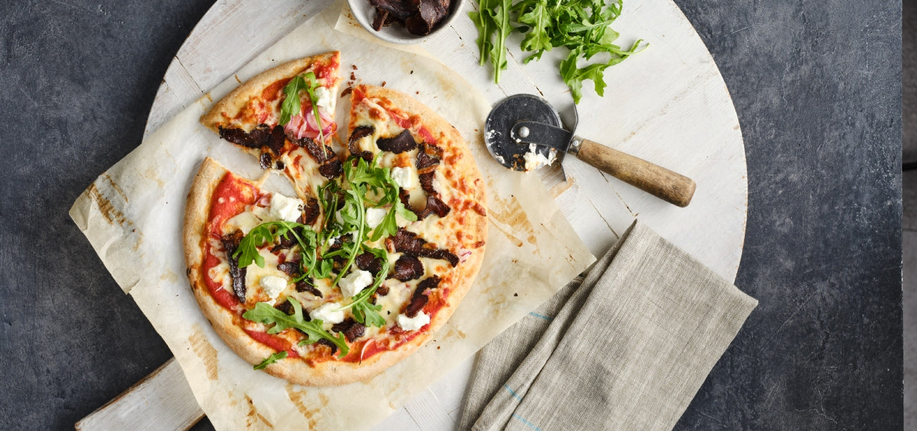 Cheeki Snacking Biltong Pizza – Cheeki Snacking