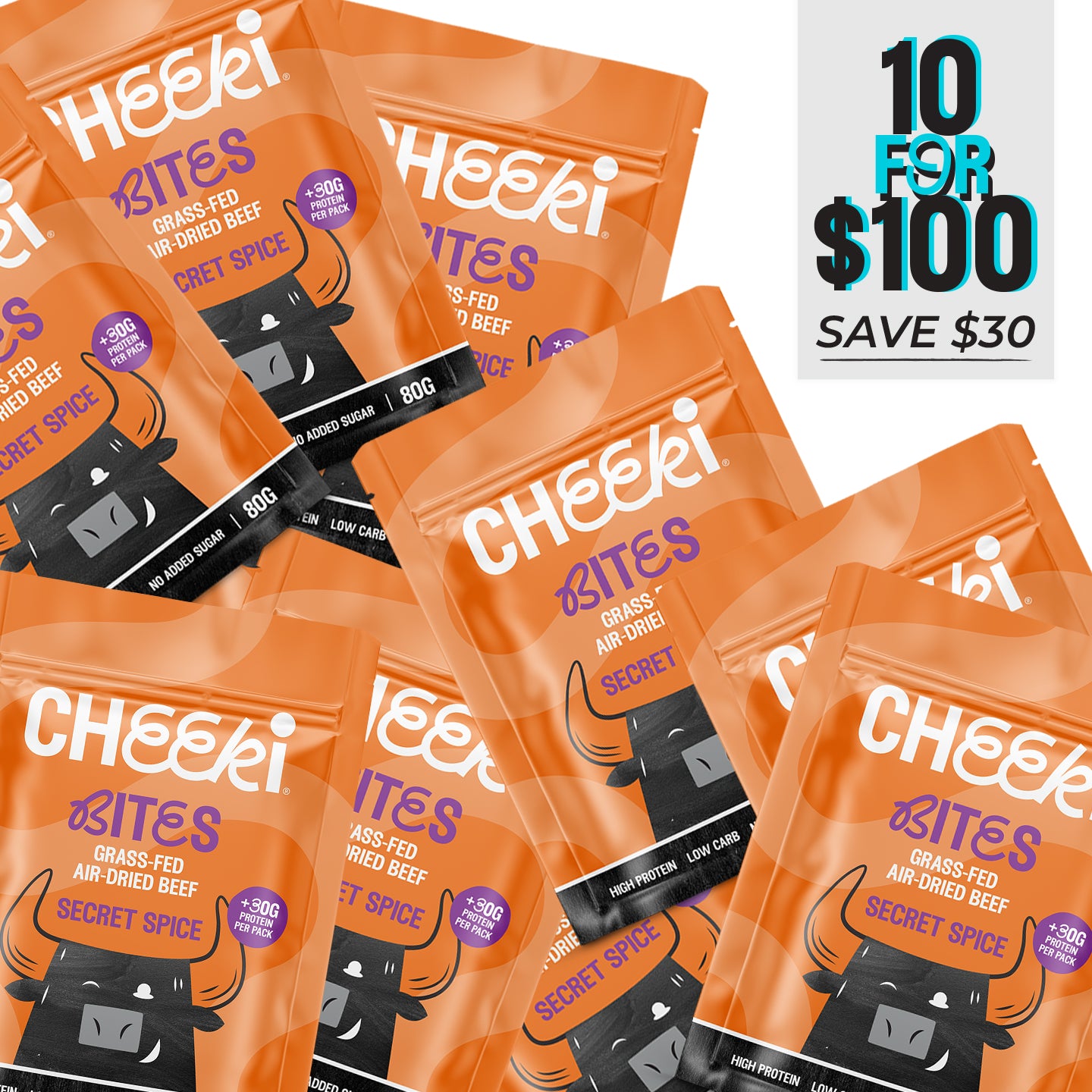 Cheeki Bites (Secret Spice) – Bundle Packs