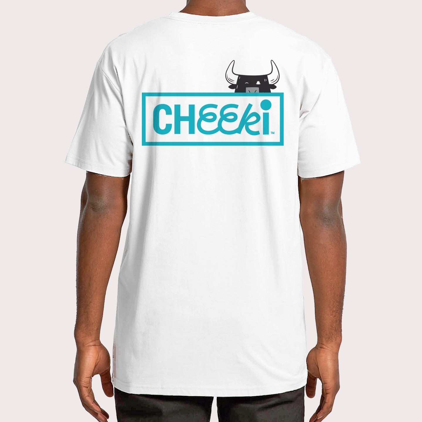 Cheeki Bull Tee - White