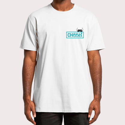 Cheeki Bull Tee - White