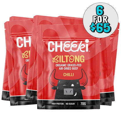 Cheeki Chilli Biltong – Bundle Packs
