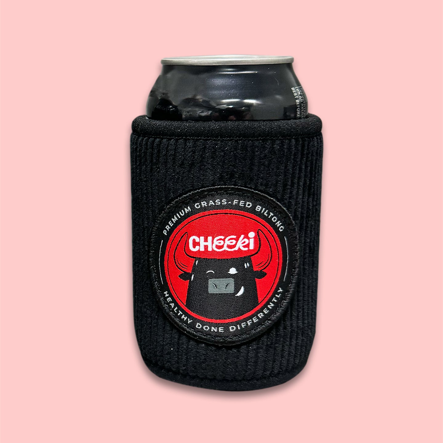 Cheeki Corduroy Drink Cooler - Chilli Red