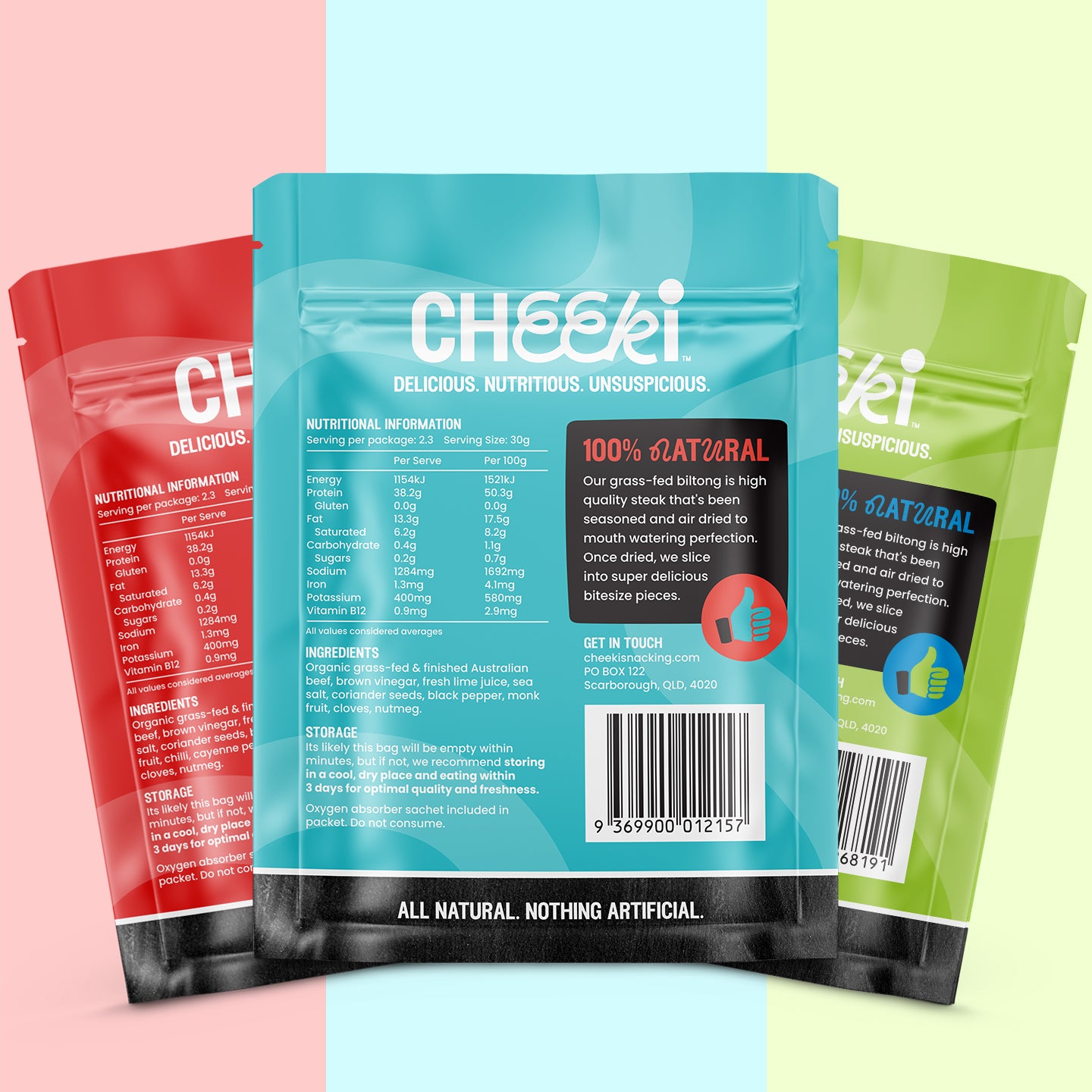 Cheeki Taster - 3 Pack