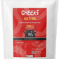 A white stand-up pouch of Cheeki Chilli Biltong 1kg Bulk pack.   