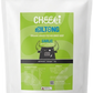 A white stand-up pouch of Cheeki Garlic Biltong 1kg Bulk Pack.