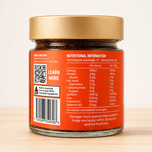 Crunchy Biltong Protein Topper 130g | Cheeki Crunch